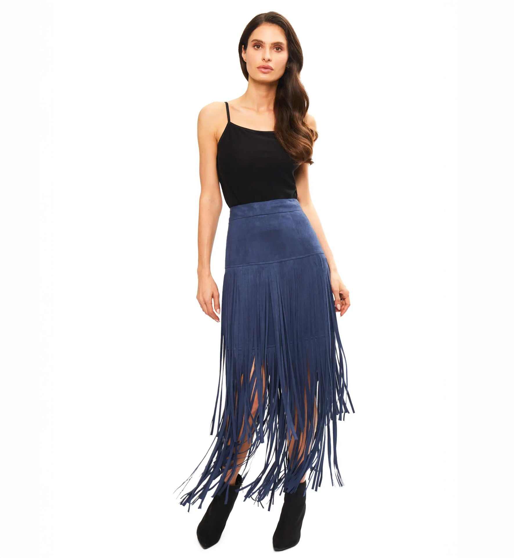 Fringe Skirt F396C