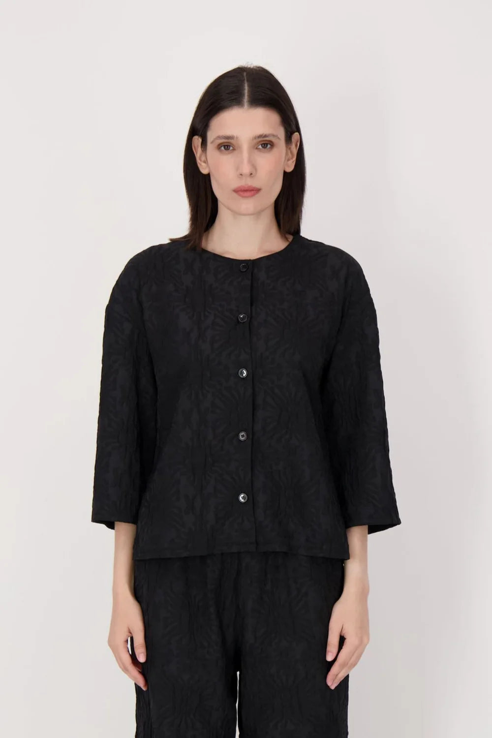 Embossed Cardigan 225266