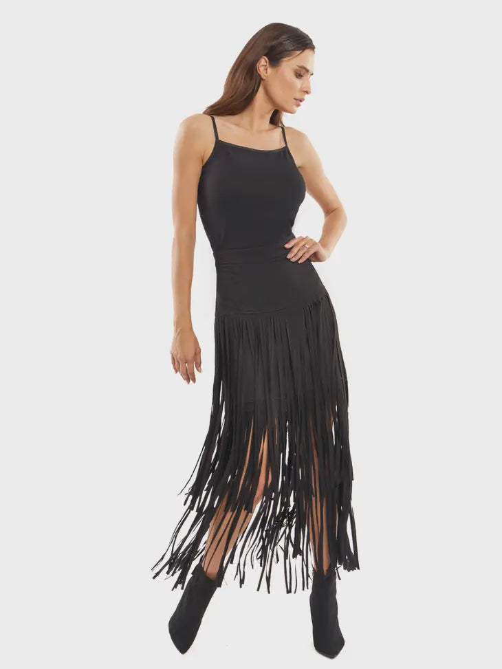 Fringe Skirt F396C