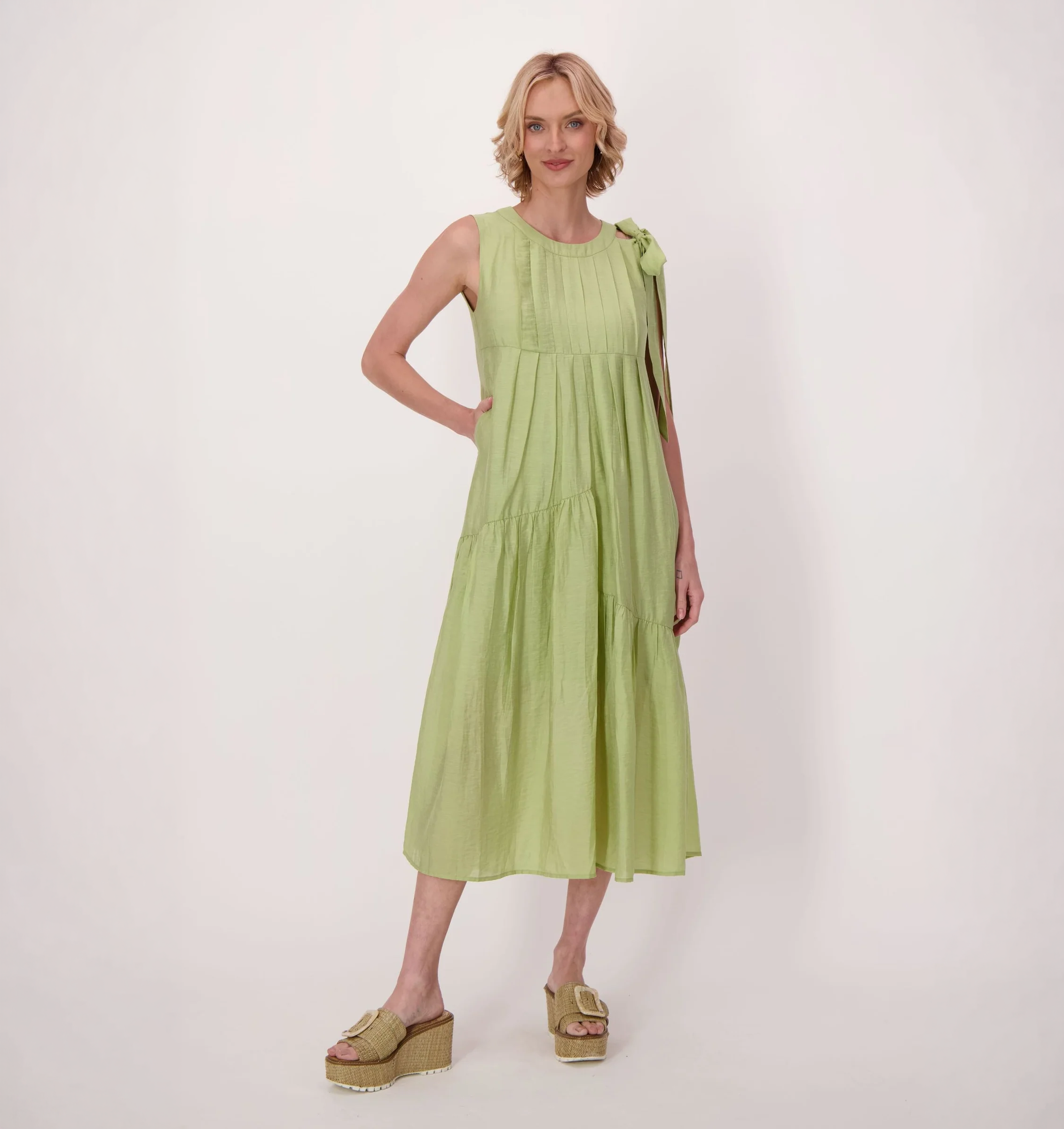 Side Bow Dress 326505