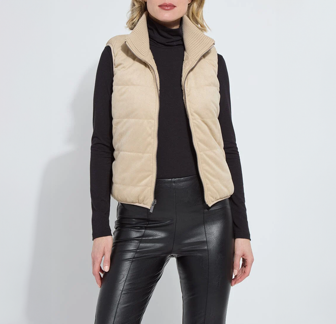 petra reversible puffer sweater vest 3647