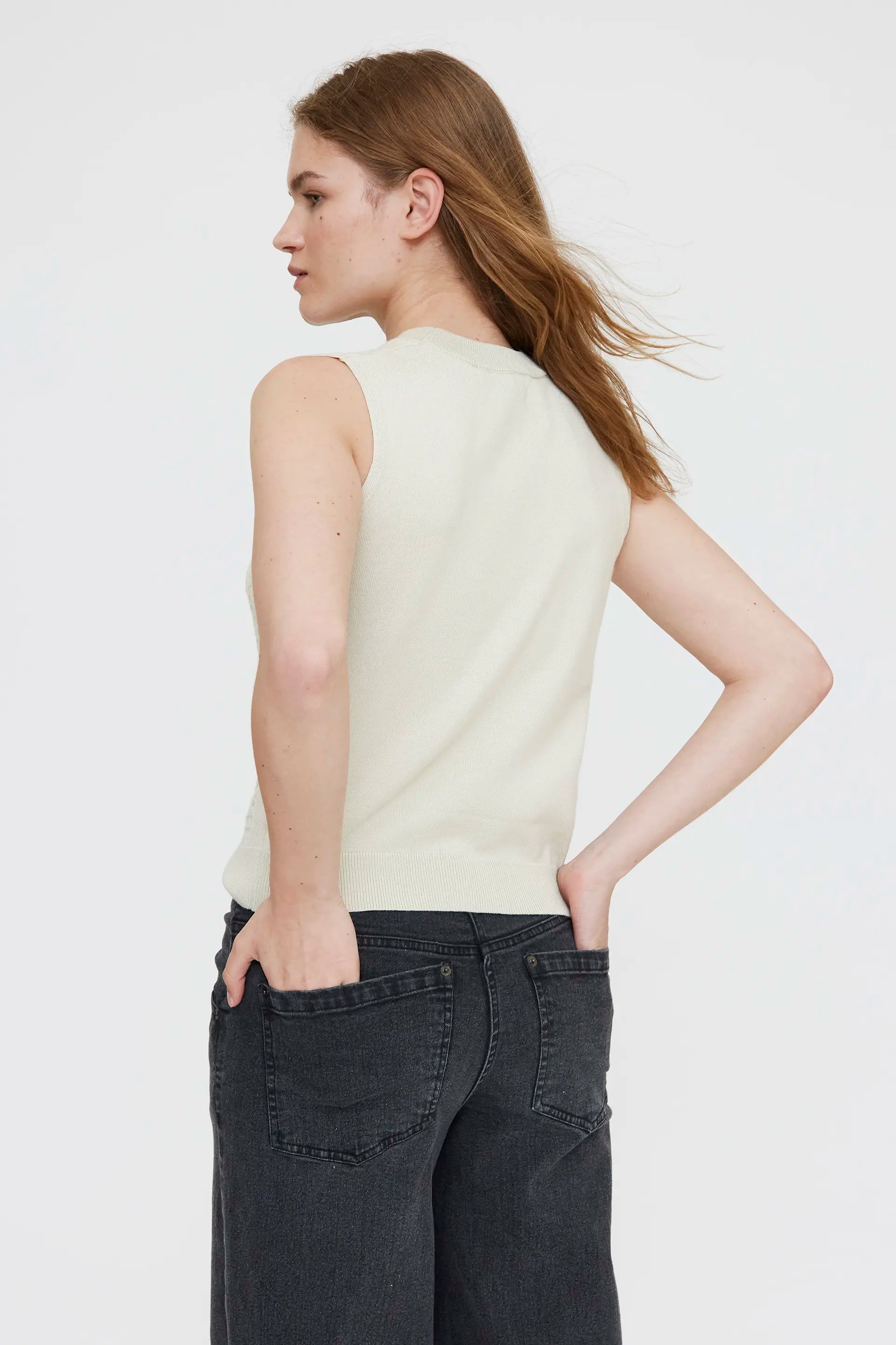 Mock Knit Slvls 10700