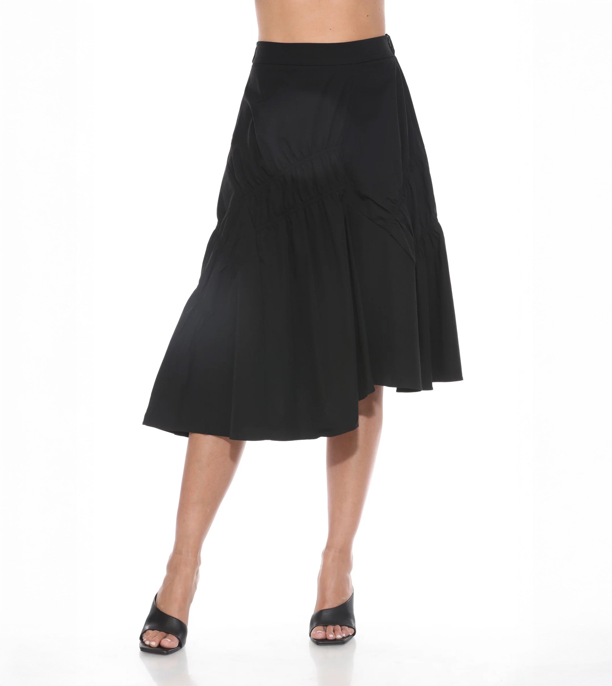 Asym Flounce Skirt