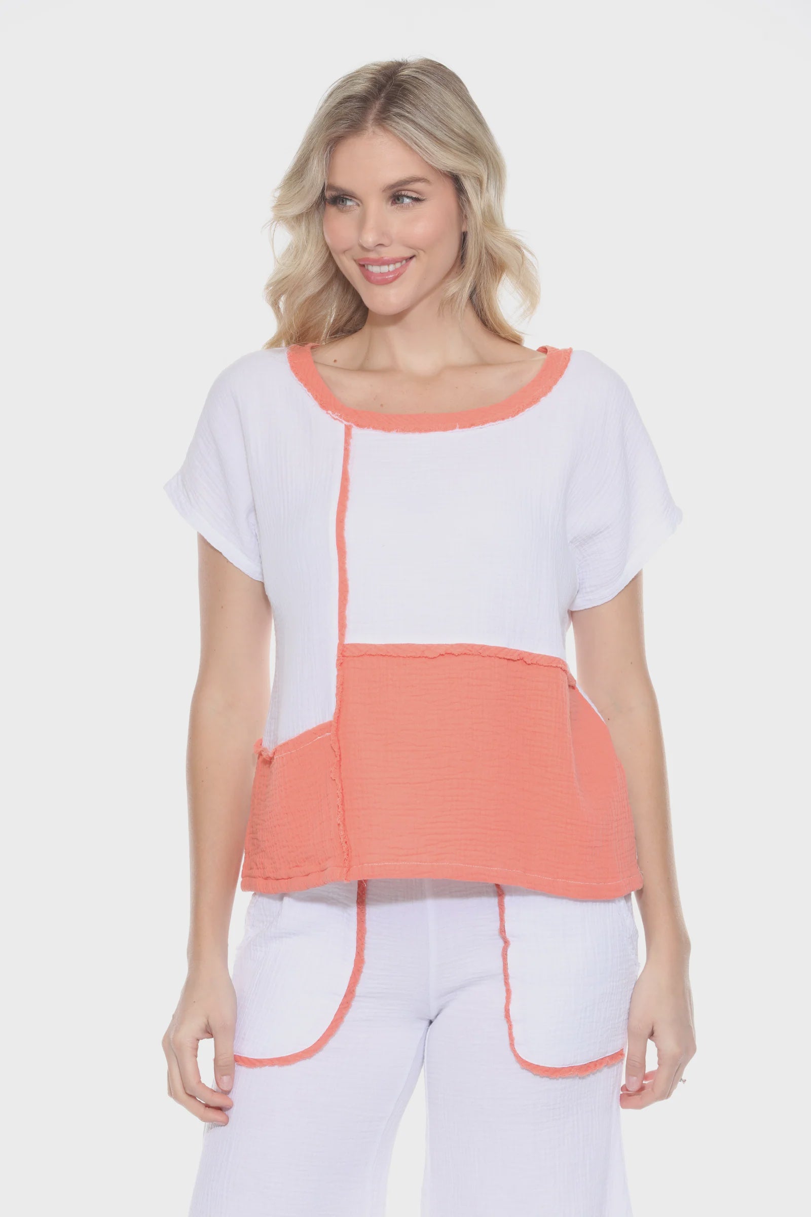 Patchwork Boxy Top