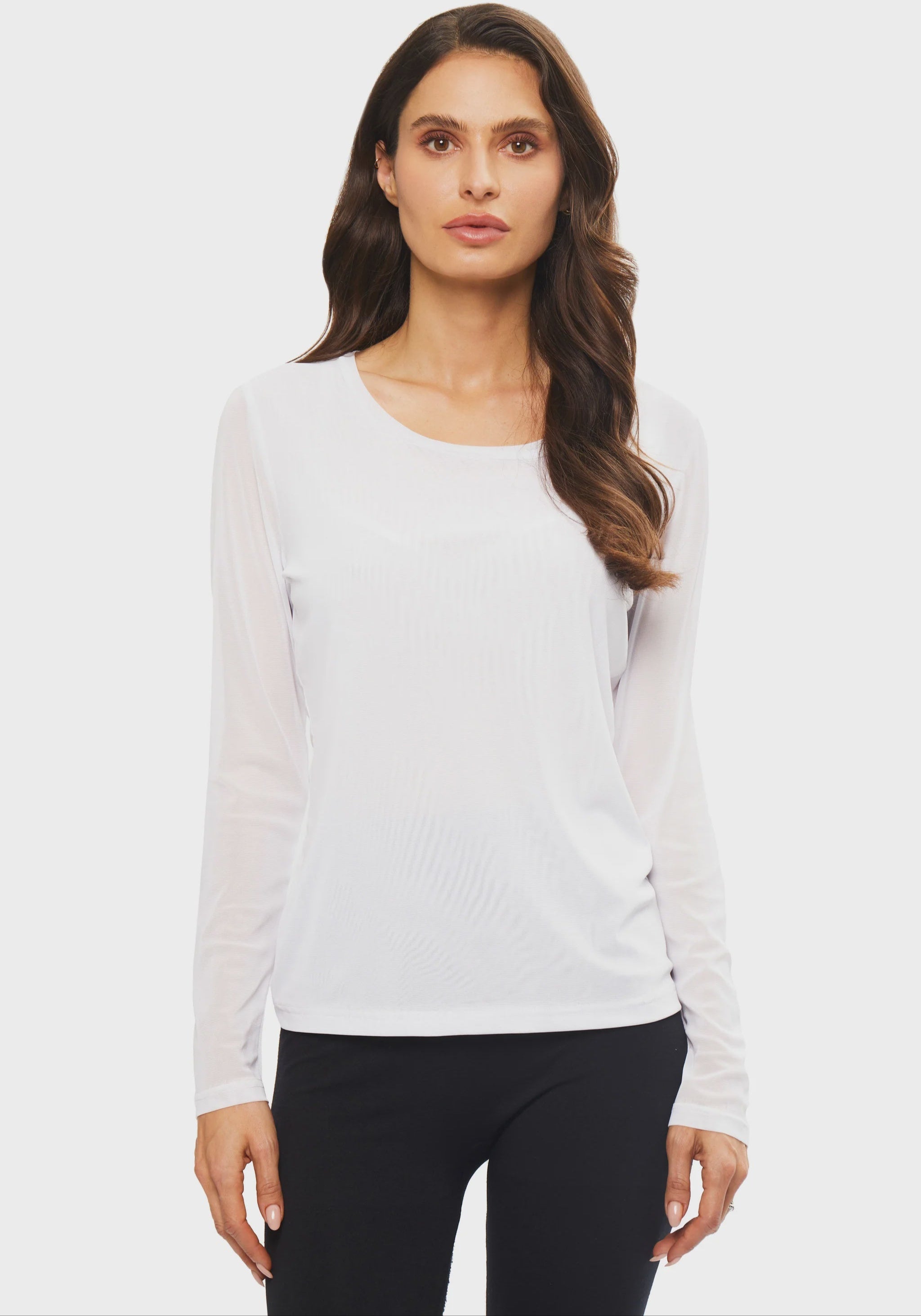 Sheer Top 90452-D