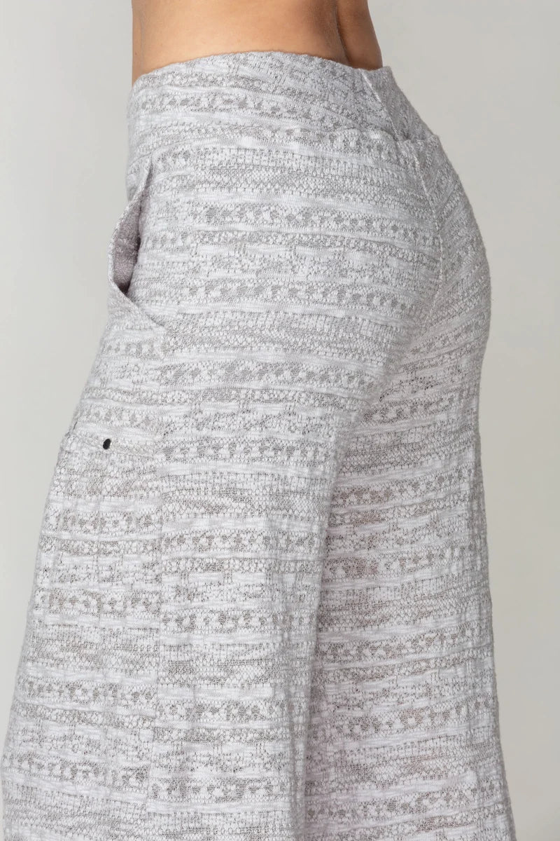Jacquard Knit Palazzo Pant CWY2612