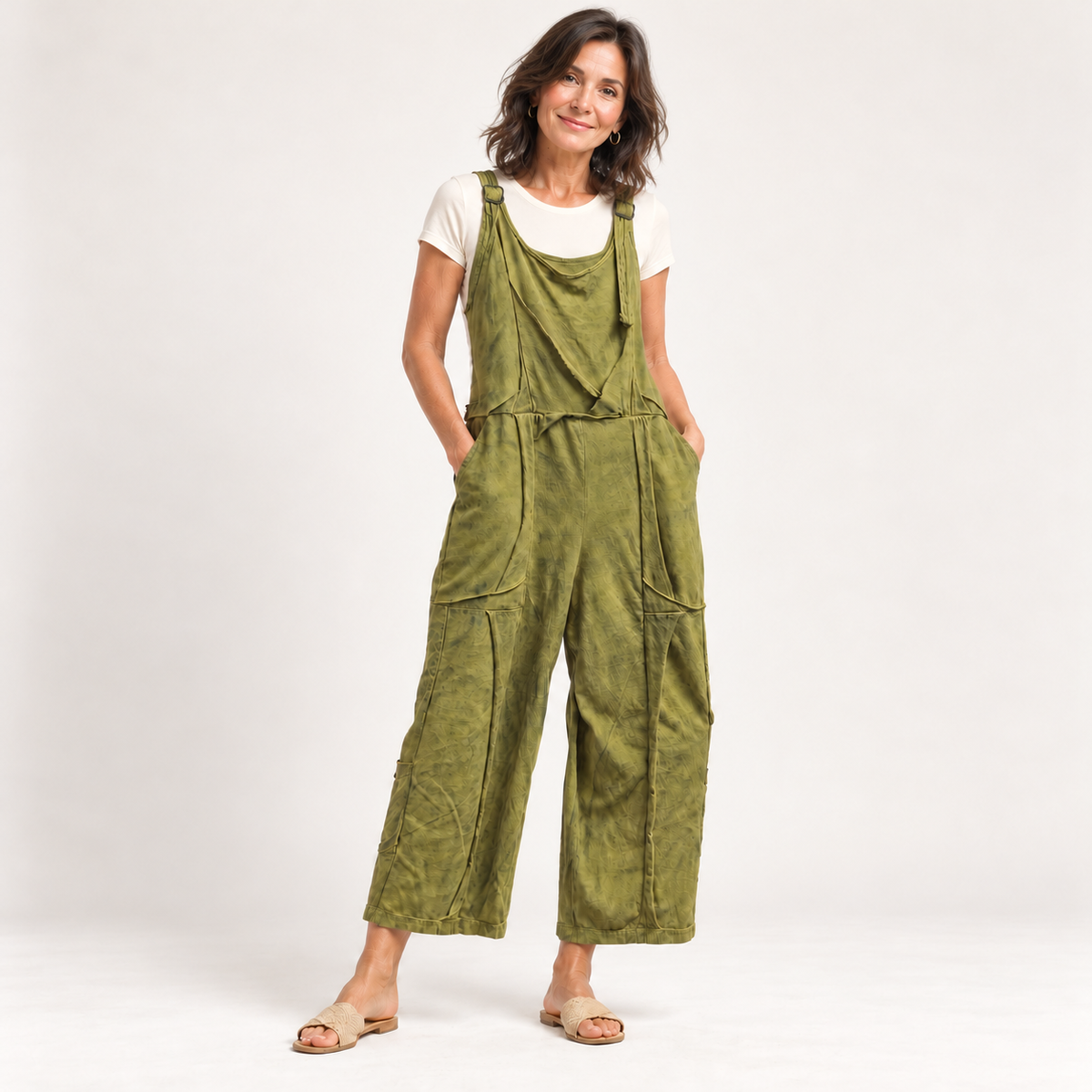 Verda Utility Jumpsuit FFA972 - Verdant