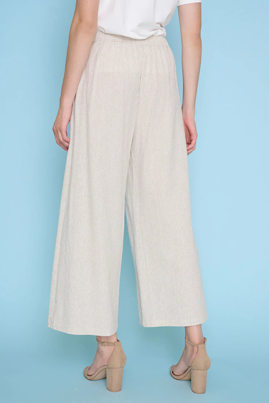 Wide-Leg Cropped Pant ZM032