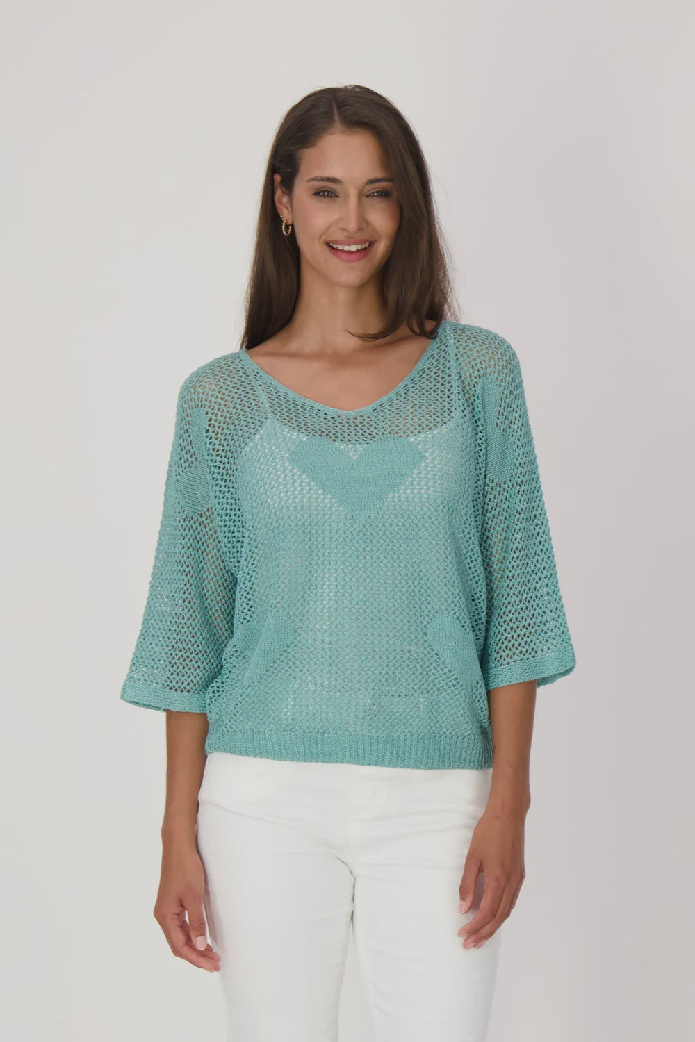 Heart Mesh Top