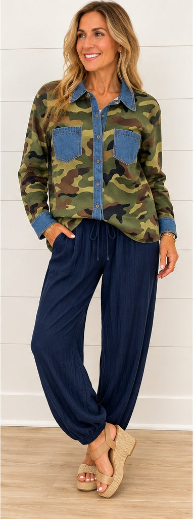 Denim Pocket Shirt 24052