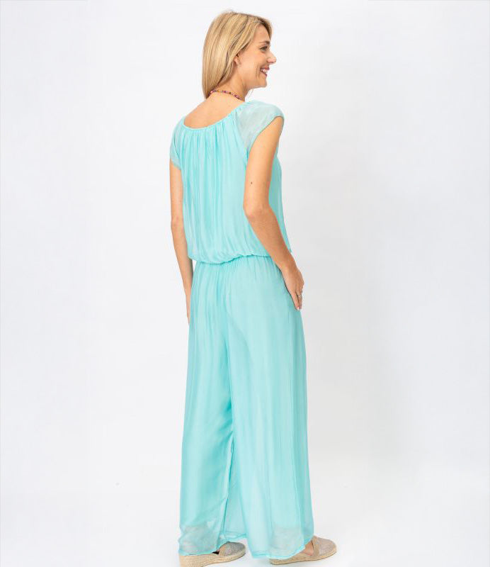 Silk Jumpsuit 7121