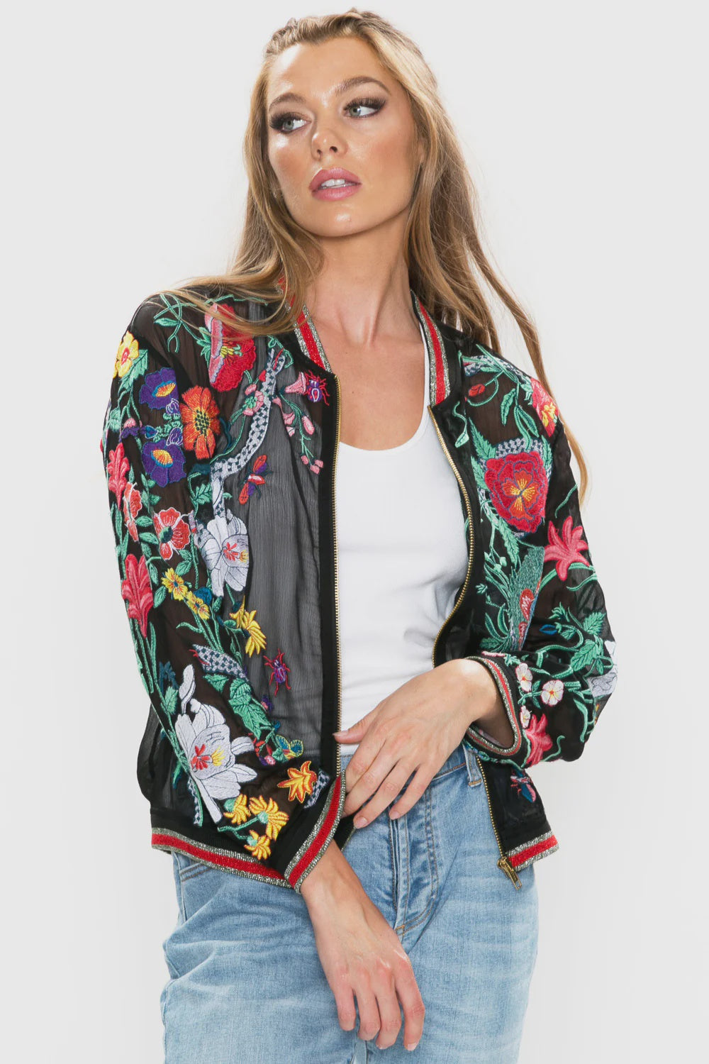 Bellezza Embroidered Jkt ED20H623-P