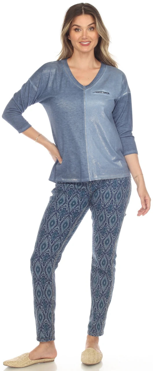 Shimmer Front Top 9547