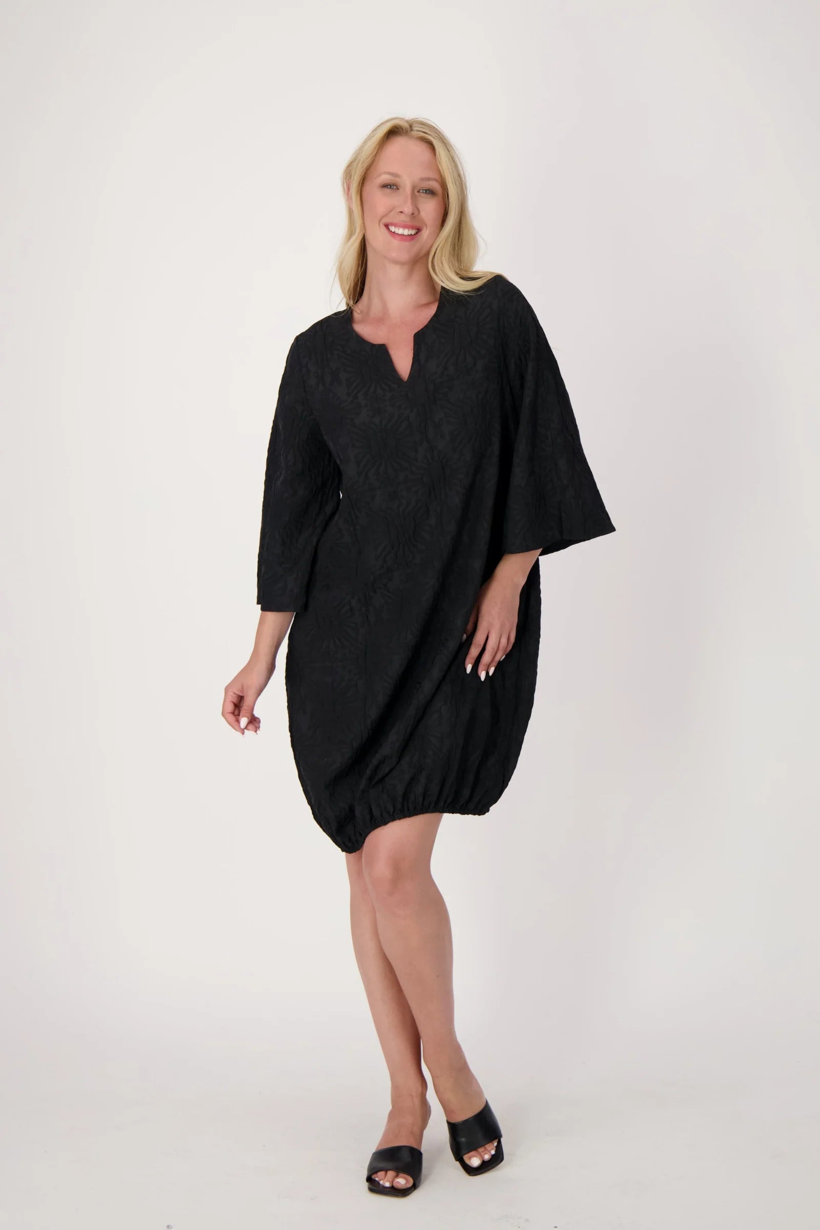 Embossed Dress 225268