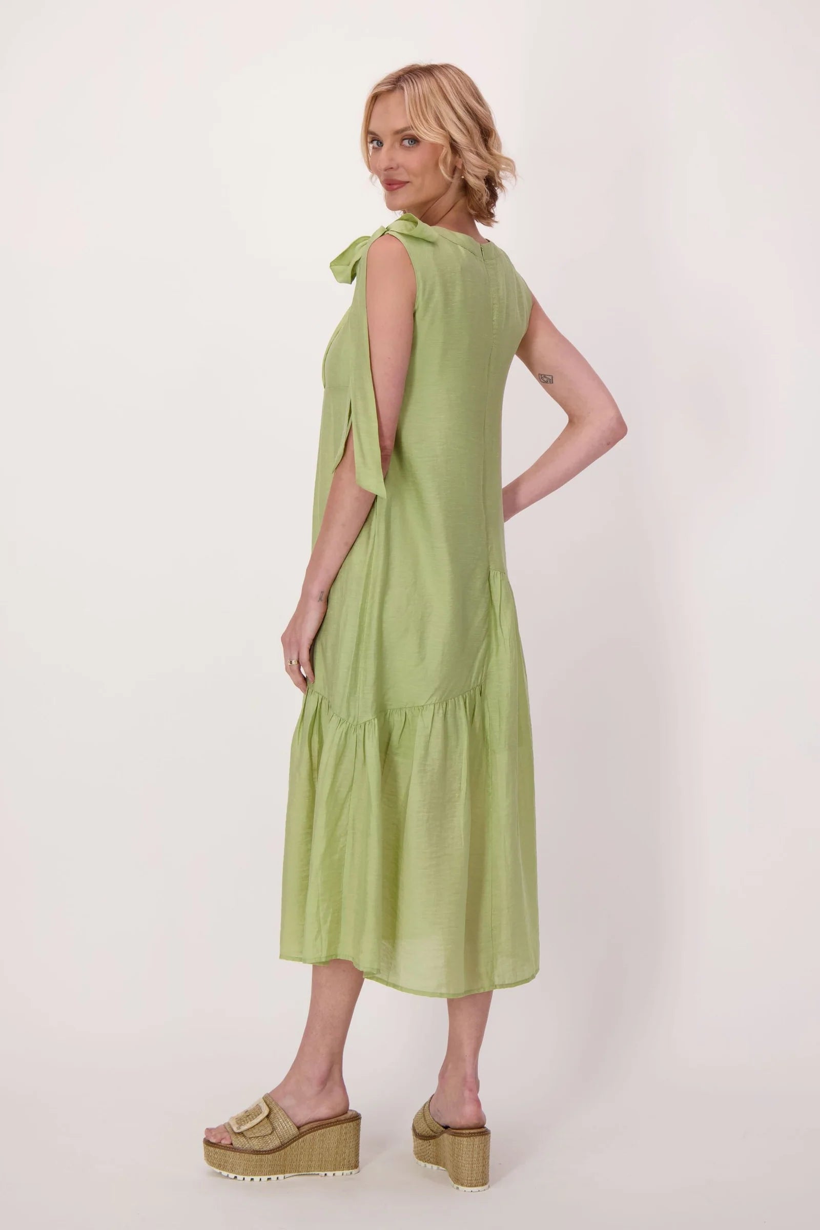 Side Bow Dress 326505