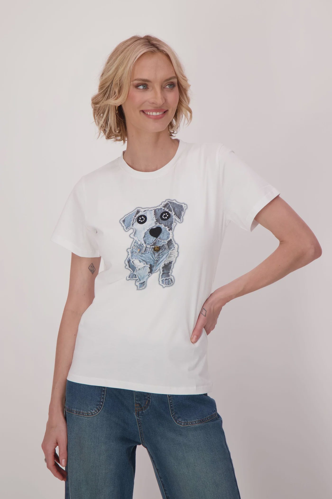 Patch Dog T-Shirt 326614