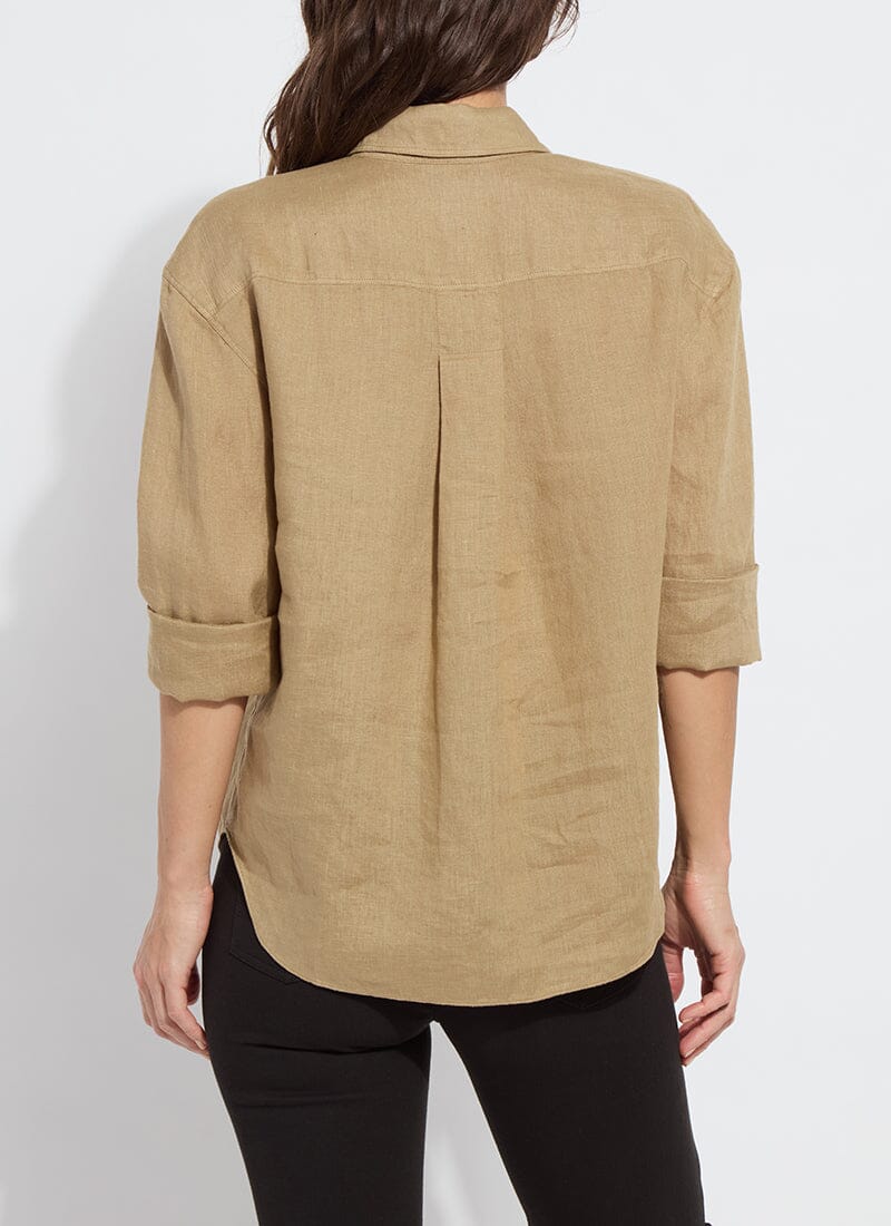 Rose Roll Tab Shirt 3565