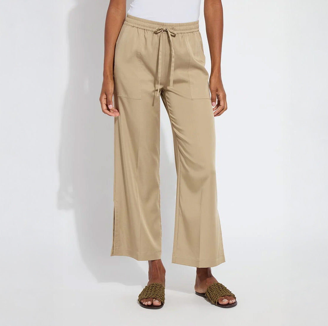 Zena Drawstring Ankle Pant 3571