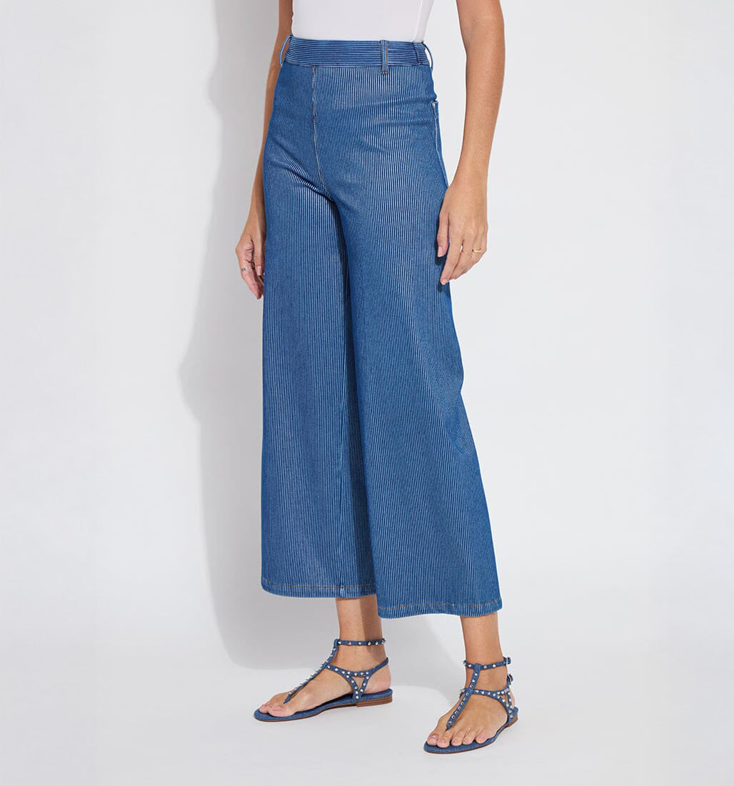 Erin Hi Waist Wide Leg Denim 3603
