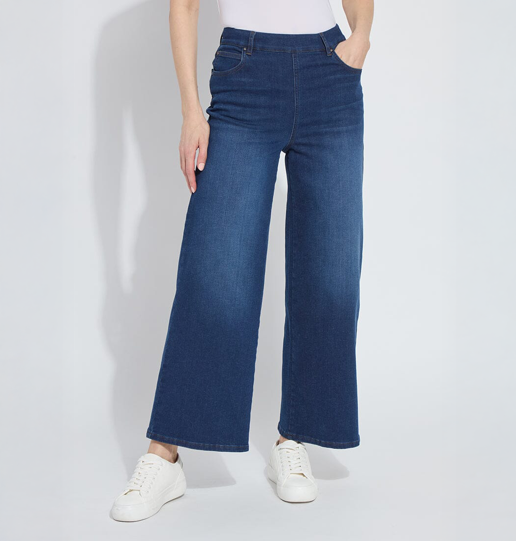 sylvie wide leg premium denim