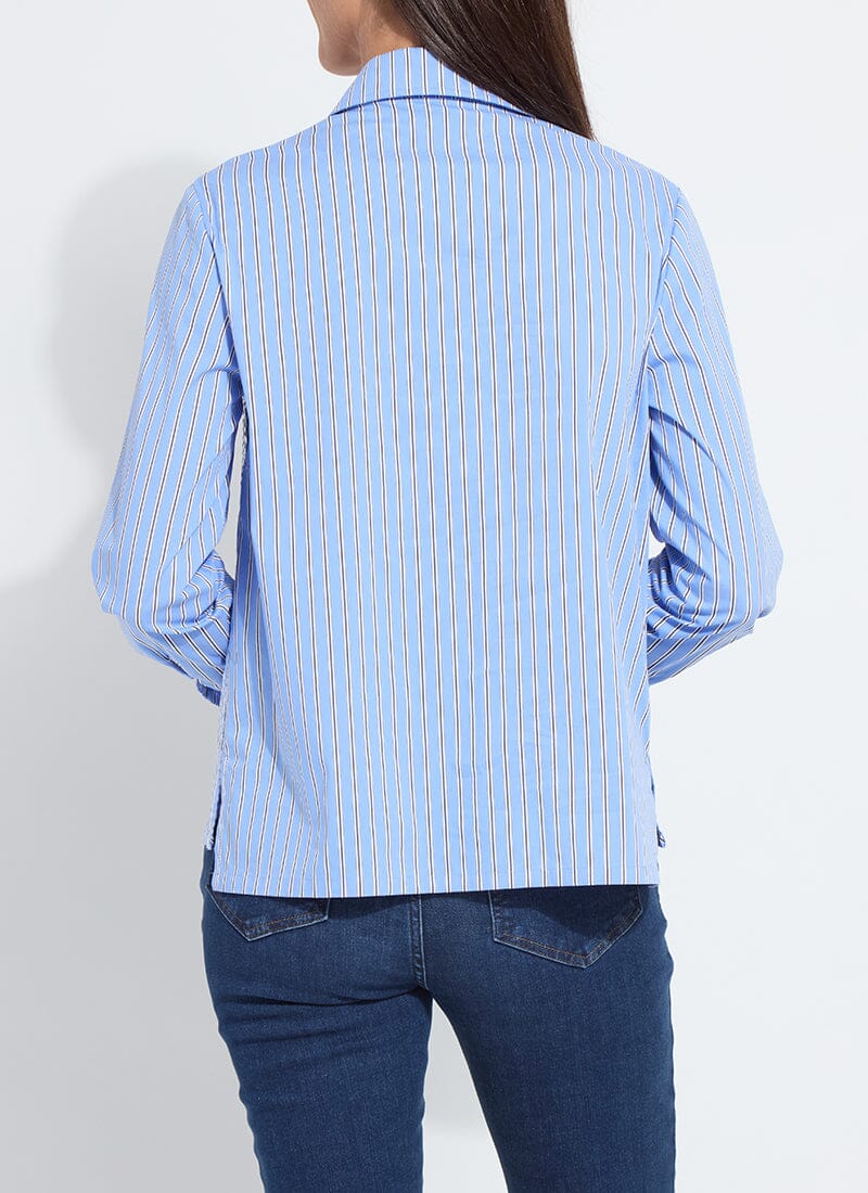 mila sequin stretch shirting 3741