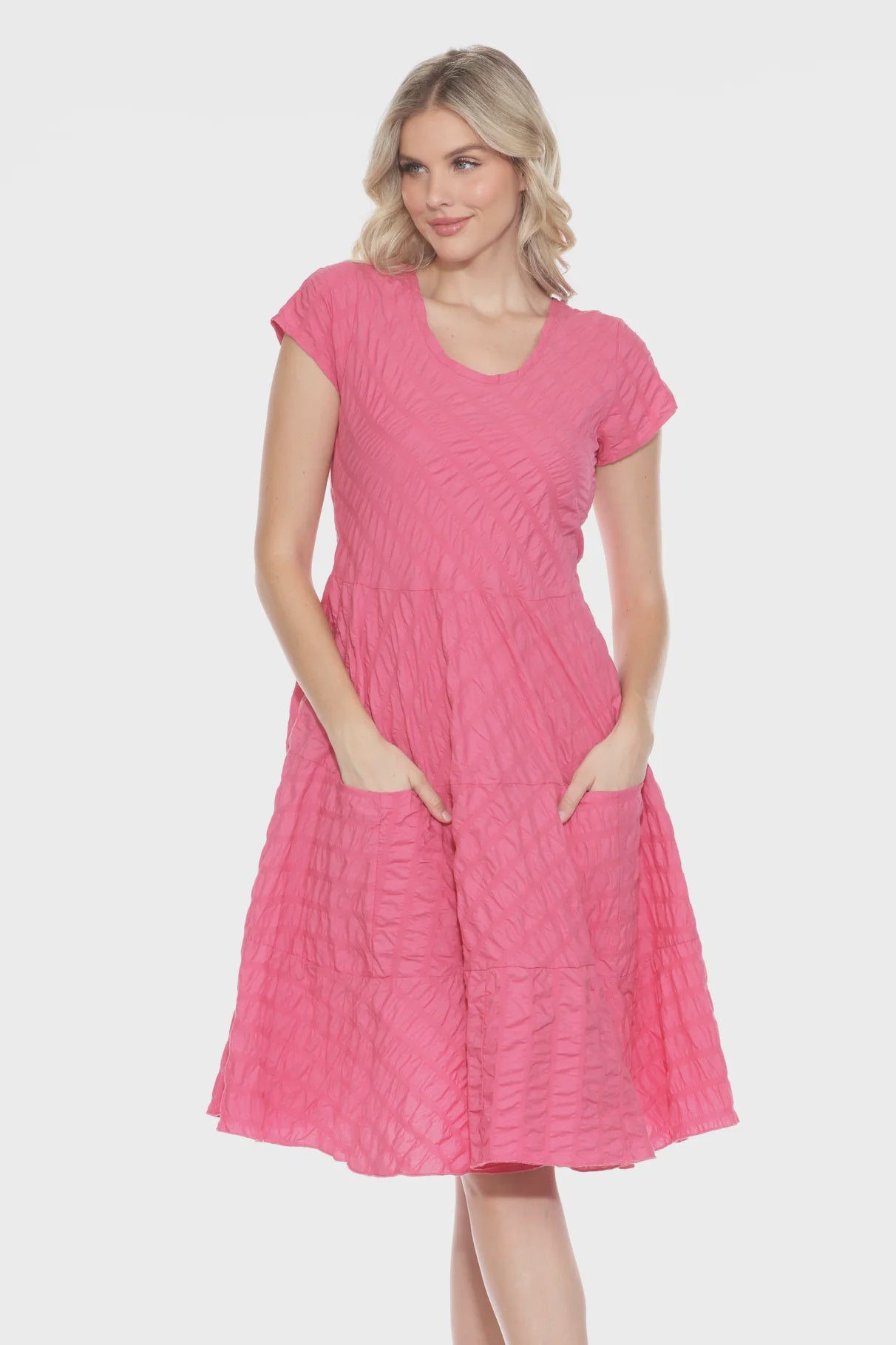Puckered Dress