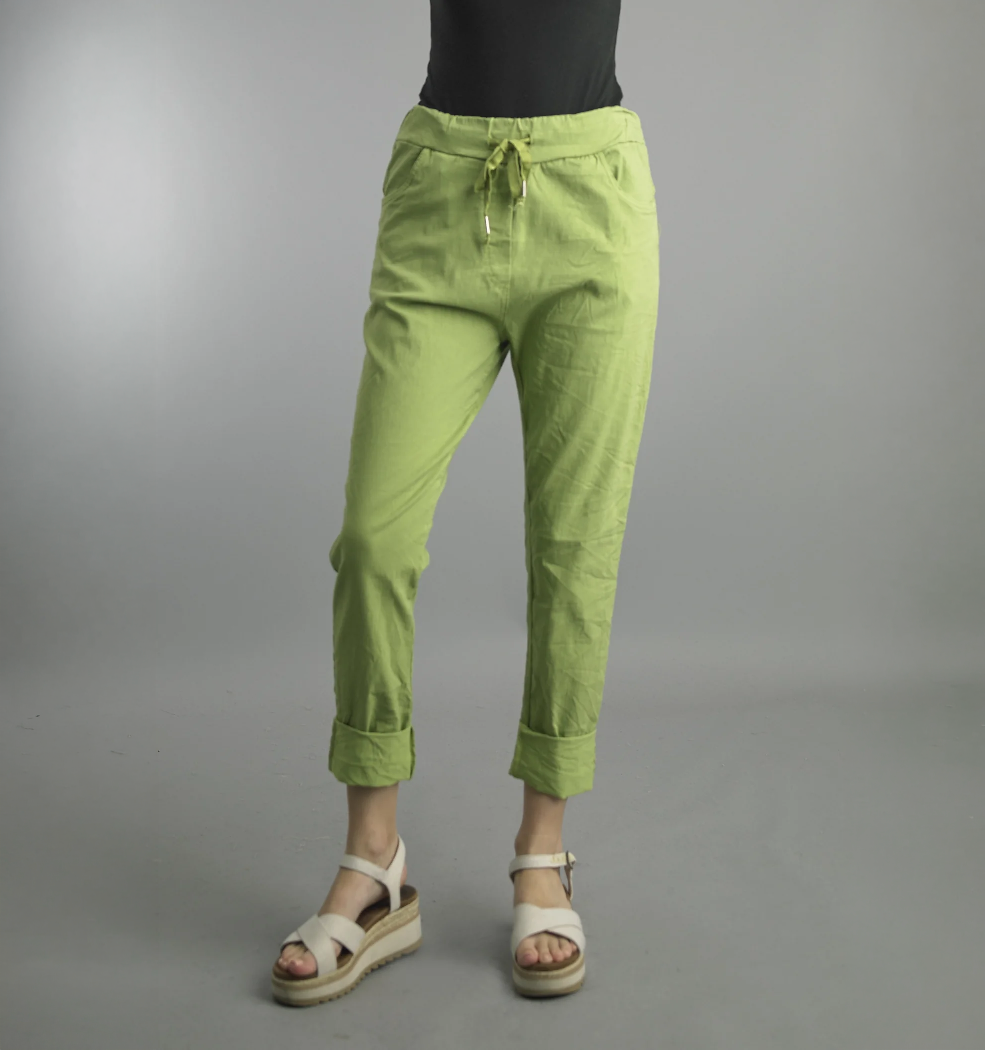 Tie Front Pants 6175P