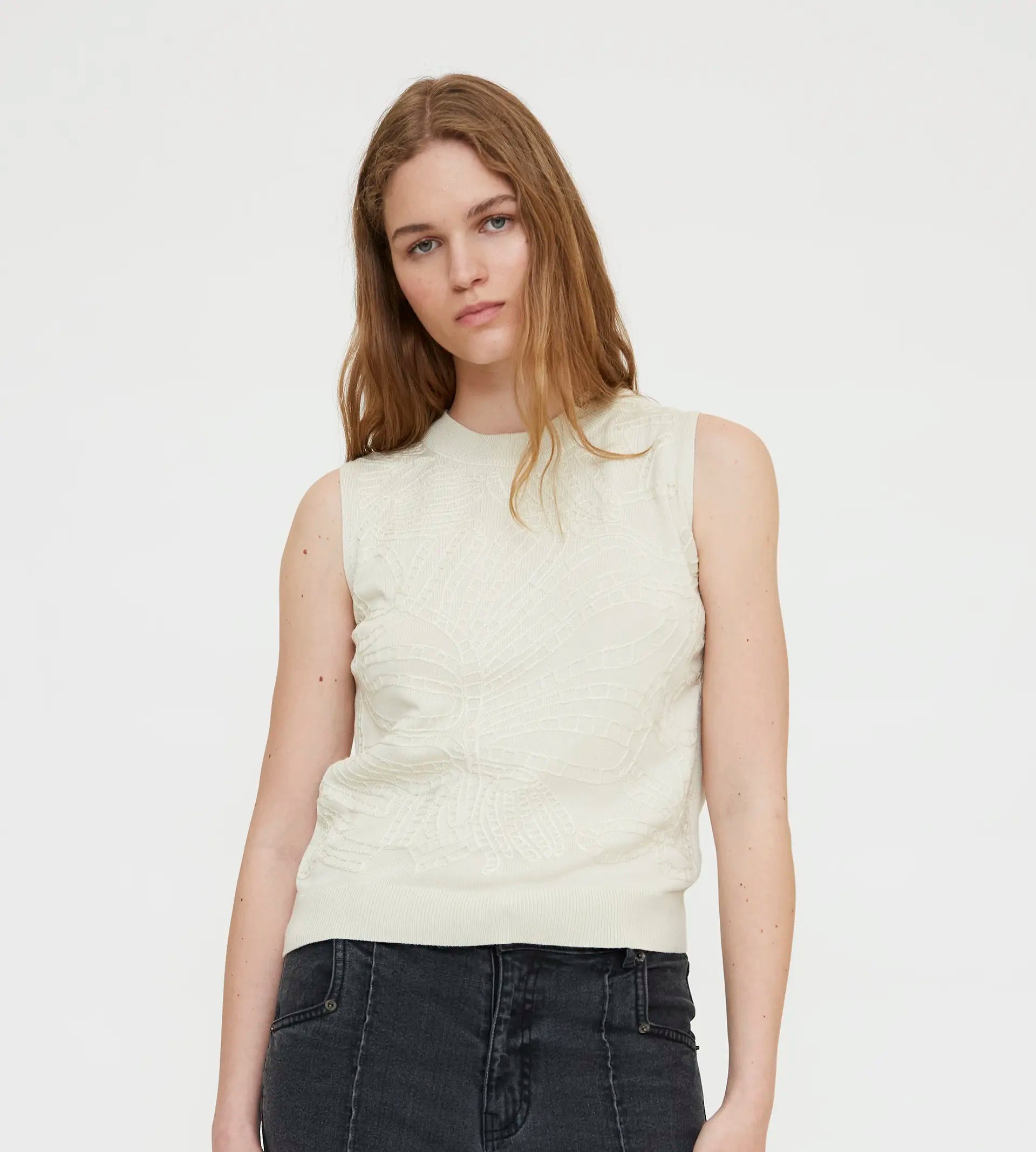 Mock Knit Slvls 10700