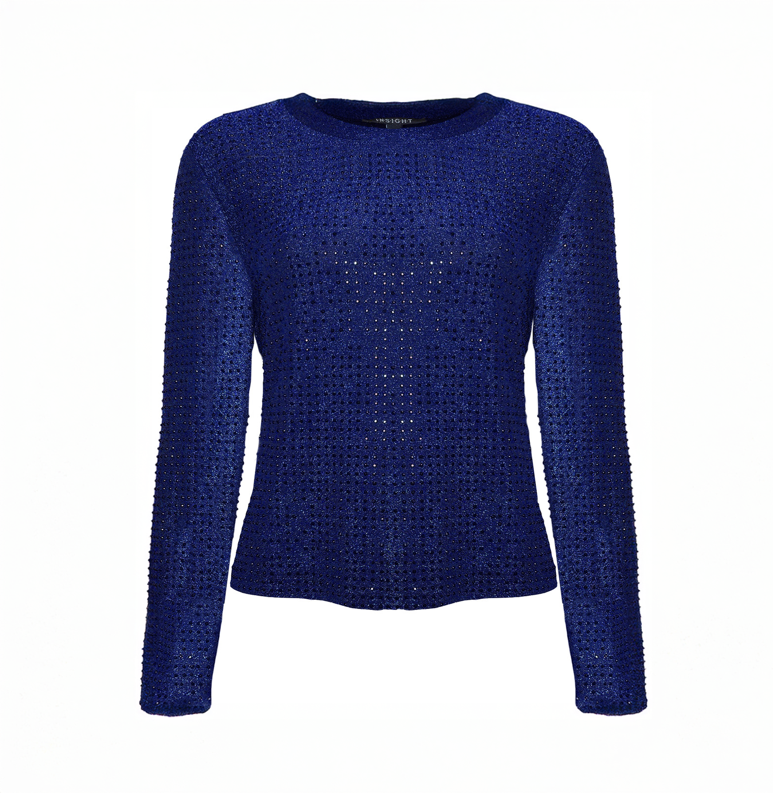 Metallic Stud Knit Top BCT8747