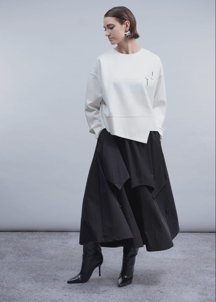 Black Skirt H2047