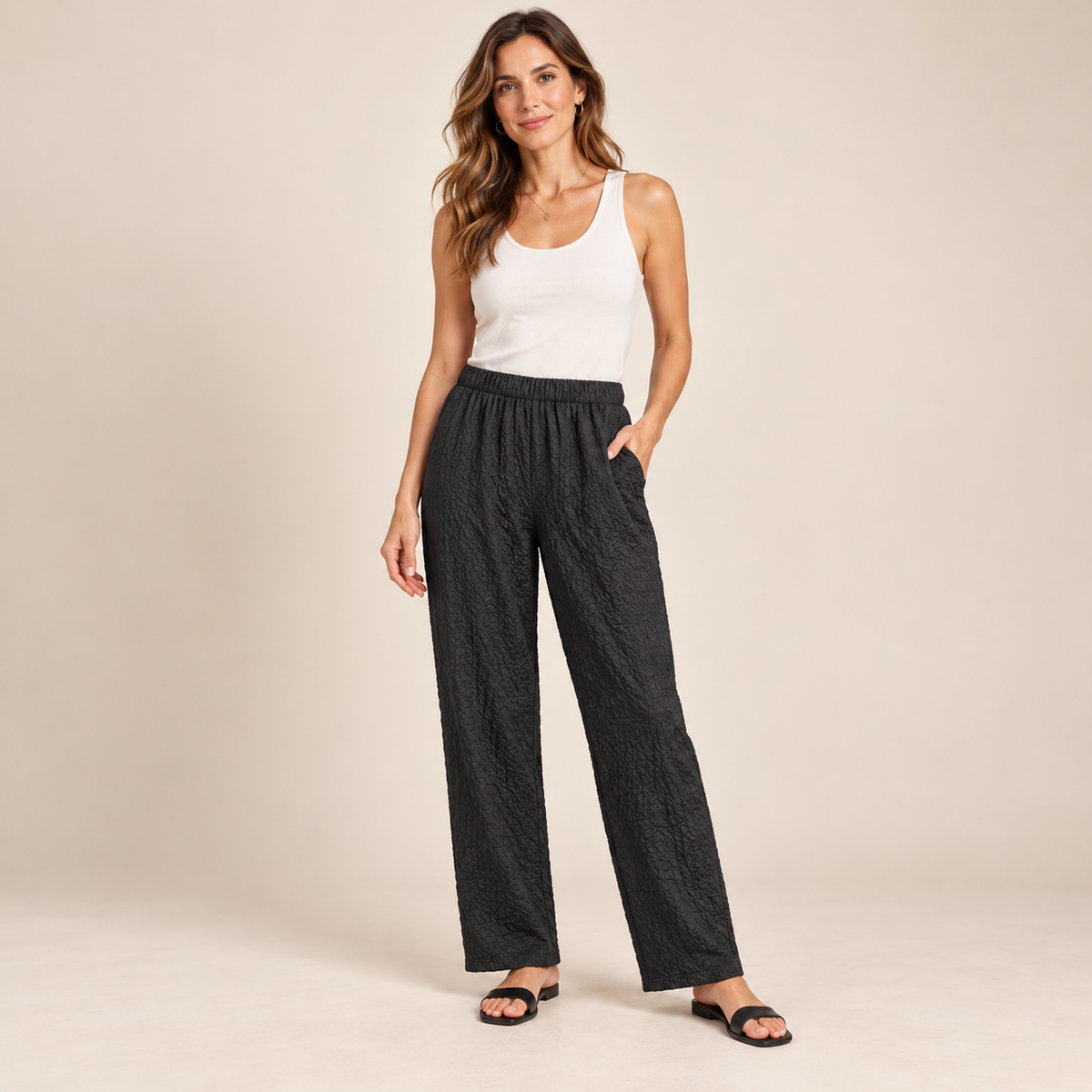 Zeni Pant - Black