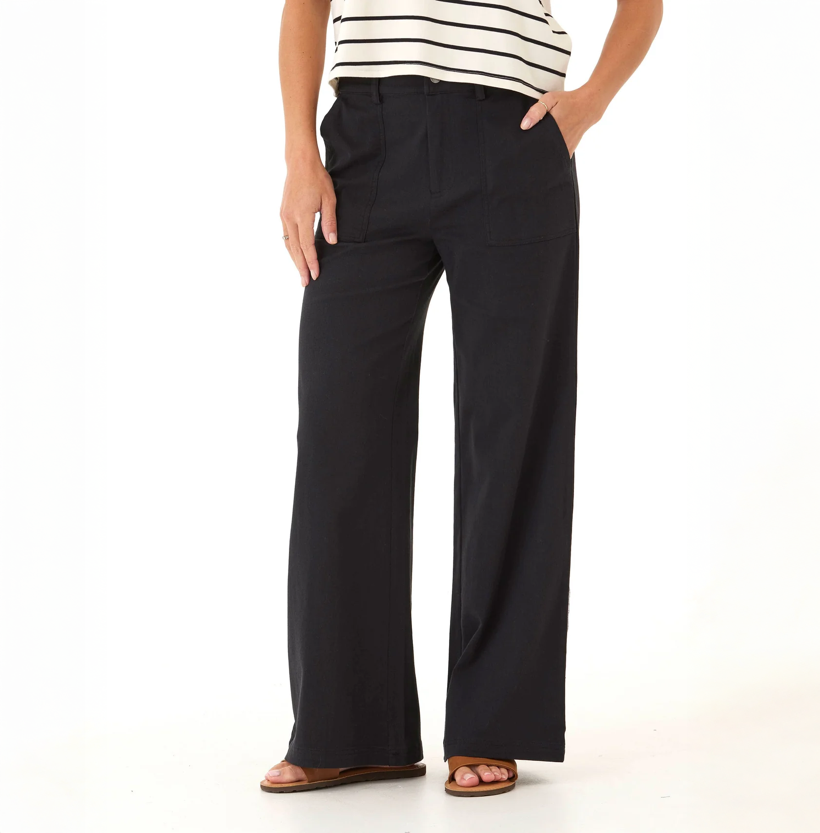 Twill Wide Leg Pant TWA3150