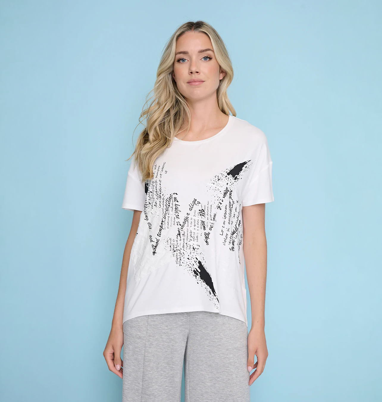 Loose Fit Printed Top