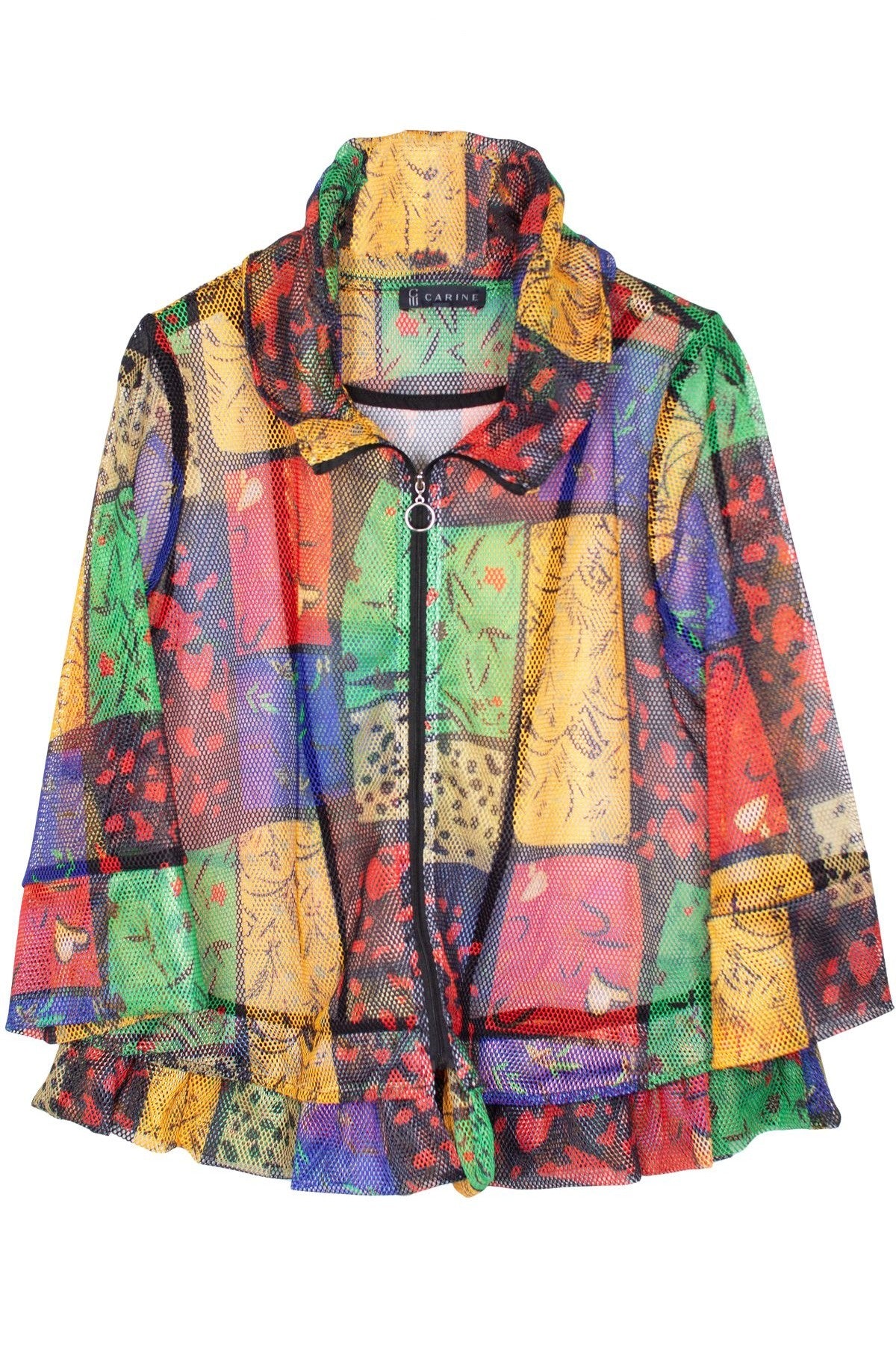 Mesh Swing Zip Jacket