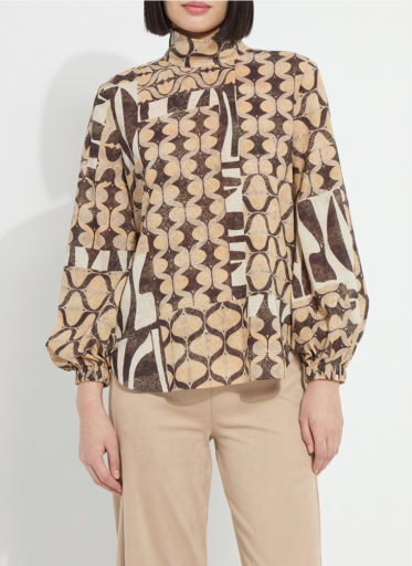 cosima elastic cuff shirt