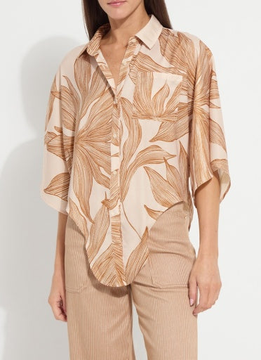 nilza tie dolman sleeve shirt 3926